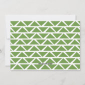 Chalkboard Typografie-kerstfotokaart Feestdagenkaart (Achterkant)