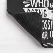 Chalkboard Typografie Motivatie Quote Adventure Muismat (Hoek)