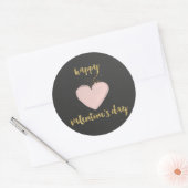 Chalkboard Valentijnsdag Sticker (Envelop)