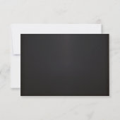 Chalkboard Vintage Wedding Ticket RSVP (Dos)