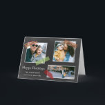 Chalkboard Washi Bande Multiphoto Collage<br><div class="desc">Chalkboard Washi Tape Multiple Photo Collage 3 photos Carte de vacances</div>