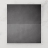 Chalkboard Wedding Black White String Lights (Binnenkant ongevouwen)