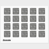 Chalkboard Zomer String Licht Bruiloft Stickers (Vel)