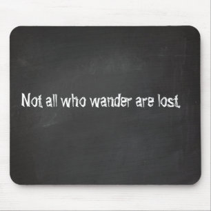 Chalkboardcitaten Muismat