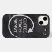 Chalkboarddiagram Case-Mate iPhone Case (Achterkant (horizontaal))