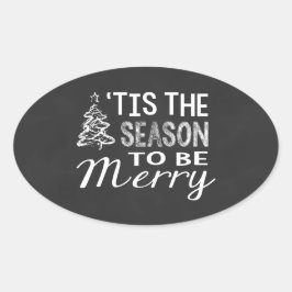 ChalkboardKerst sticker