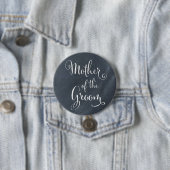 Chalkboardmoeder van de Groom-Button Ronde Button 7,6 Cm (In situ)