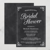 ChalkboardVrijgezellenfeest Kaart (Voorkant / Achterkant)