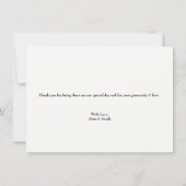 Chalked, 4 Photo Collage Rustique Merci Mariage (Dos)