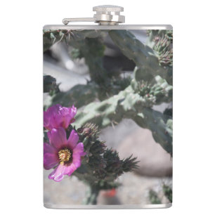 Challa Cactus in bloei Heupfles