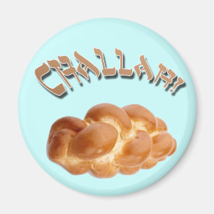 Challah. Koelkast Magnet Magneet