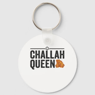 Challah Queen Funny Hanukkah Jewish Holiday Gift Sleutelhanger