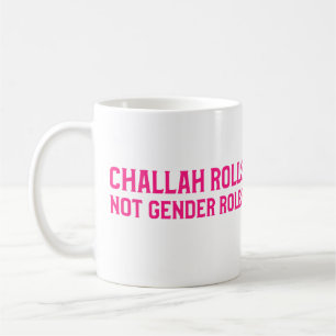 Challah Rolls niet Gender Rolls Joodse feminist Koffiemok