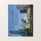 Challchallenge Dallas Texas Skyline Legpuzzel (Verticaal)