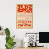 Challenge Houdini Poster (Thuiskantoor)