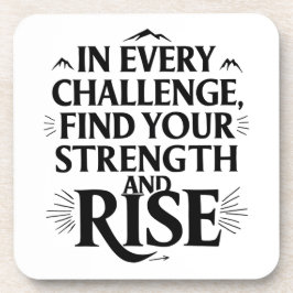 challenge Strength Onderzetter