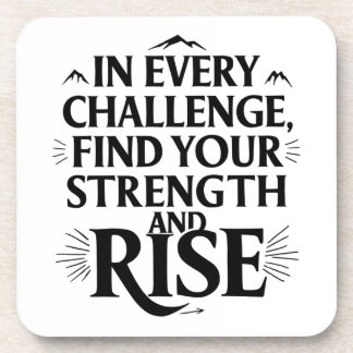 challenge Strength Onderzetter