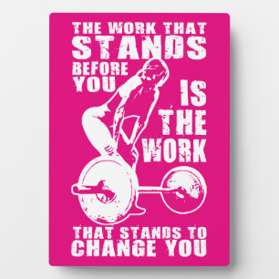 CHALLENGE - Women's Workout Motivatie Fotoplaat