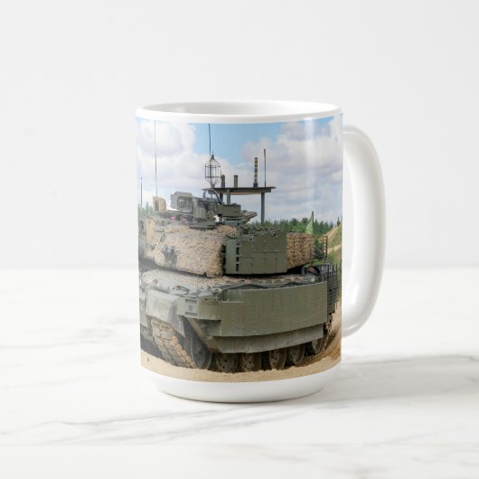 Challenger 2 koffiemok (Voorkant rechts)