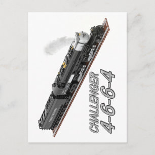 Challenger 4-6-6-4 Locomotief Ansichtkaart Briefkaart