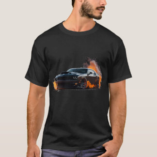 Challenger-burnout T-shirt