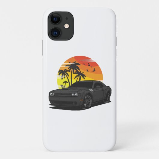 Challenger Case-Mate iPhone Case (Achterkant)