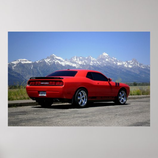 Challenger/Grand Tetons Poster (Voorkant)