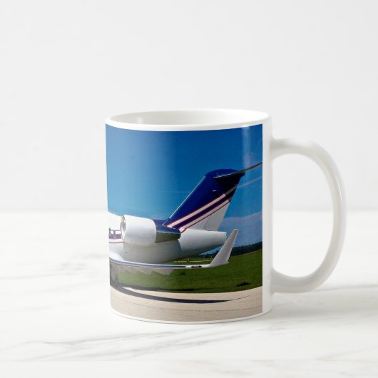 Challenger Jet Airplane Mok (Rechts)