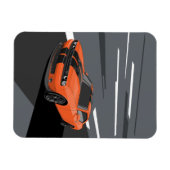 Challenger Orange Magneet (Horizontaal)