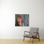 Challenger Oranje Wandkleed (In Situ (horizontaal))