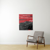 Challenger RT zwart Wandkleed (In situ)