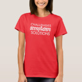 challenges acceptance solutions t-shirt 25 (Devant)