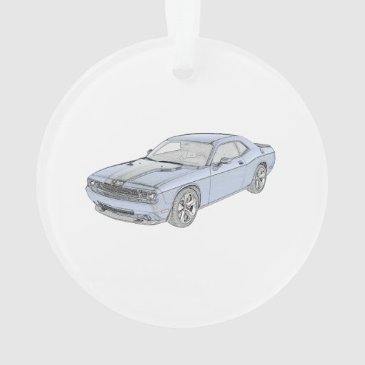 Challengeur de Dodge (dos)