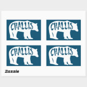Challis Idaho Beer Rechthoekige Sticker (Vel)