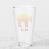 Challis Idaho Rainbow Beer Glas (Achterkant)