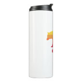 Challis Idaho Rainbow Beer Thermosbeker (Gedraaid links)