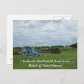 Chalmette Battlefield Briefkaart (Voorkant / Achterkant)