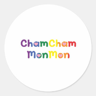Cham Cham Mon Ronde Sticker