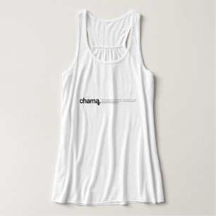 Chama Black en White Tanktop
