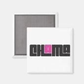 Chama Magnet Magneet (Voorkant / Achterkant)