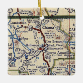 Chama NM Map Keramisch Ornament
