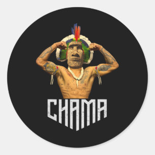 Chama Paotan MMA Fan Job Boksen Muay Thai Kickboxi Ronde Sticker