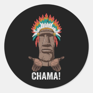 Chama Paotan MMA Fan Job Boksen Muay Thai Kickboxi Ronde Sticker