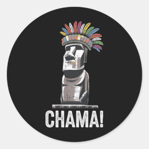 Chama Paotan MMA Fan Job Boksen Muay Thai Kickboxi Ronde Sticker