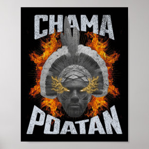 Chama Paotan MMA Fan Job Boksen Muay Thai Poster