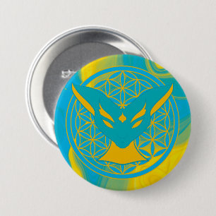 Chamalion Ronde Button 7,6 Cm