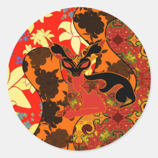 Chamalion Ronde Sticker