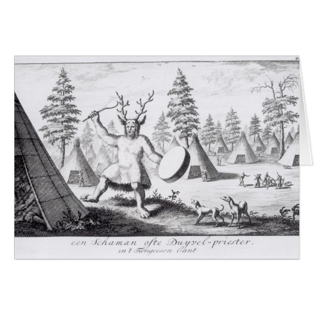 Chaman de Natif américain (Devant horizontal)