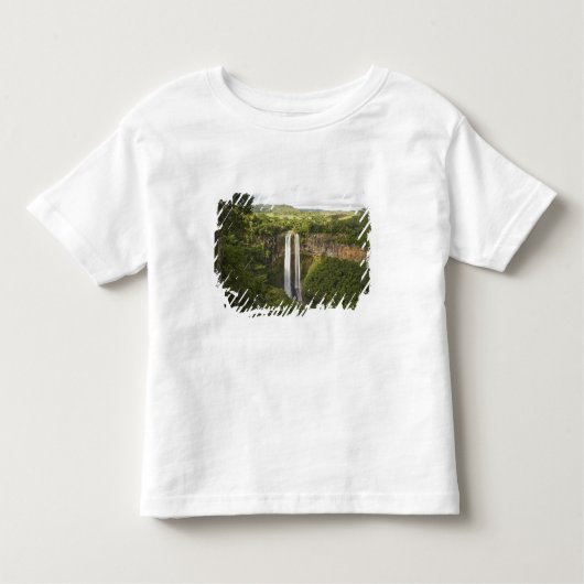 Chamarel Waterfall-most op Mauritius, meer dan 2 Kinder Shirts (Voorkant)