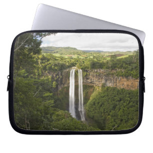 Chamarel Waterval-hoogste op Mauritius, meer dan 2 Laptop Sleeve